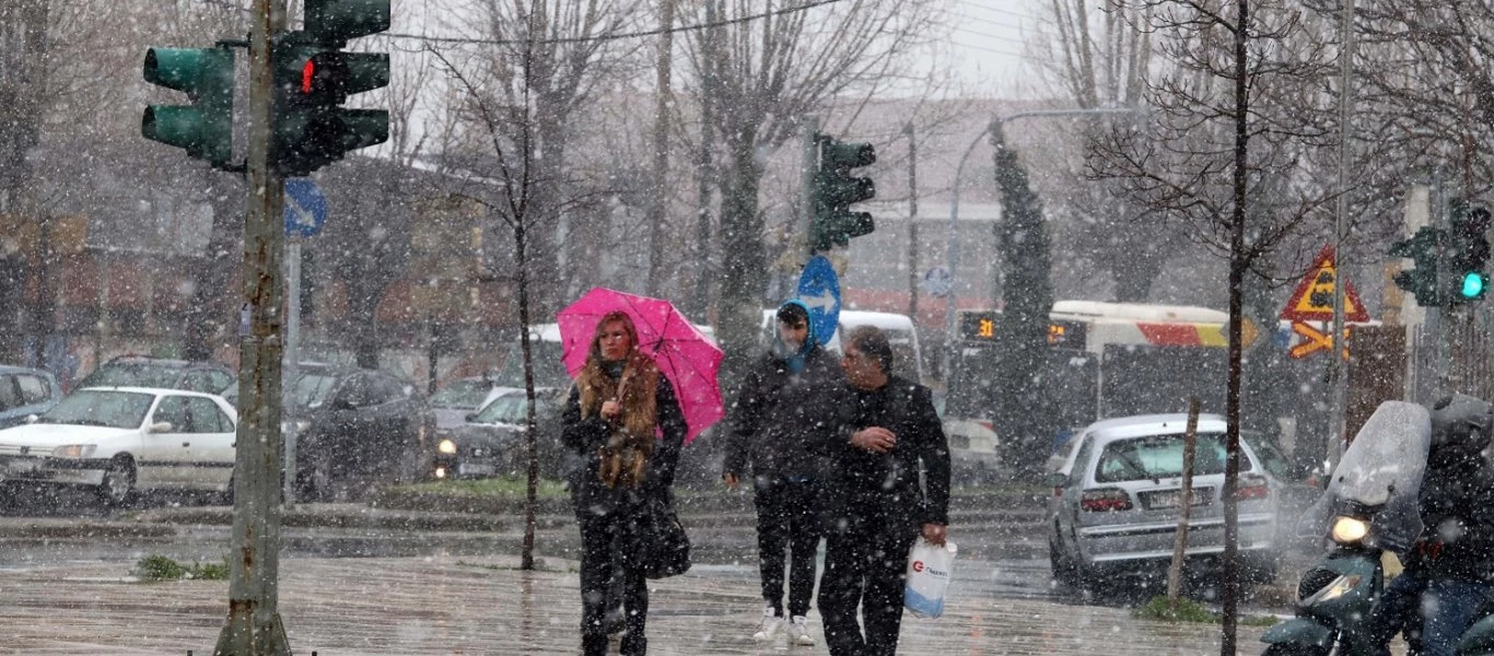 Νέα πτώση της θερμοκρασίας- Δείτε πού θα χιονίσει σήμερα